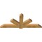 Ekena Millwork Kennewick Rough Sawn Timber Gable Bracket, Western Red Cedar, 72"W x 30"H x 4"D x 6"F, 10/12 Pitch GBW072X30X0406KEN00RWR - alternate 3